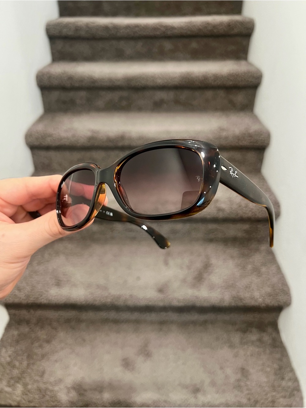 NEW Ray-Ban Jackie Ohh Tortoise Brown Frame Gradient Lens RB4101 58-17